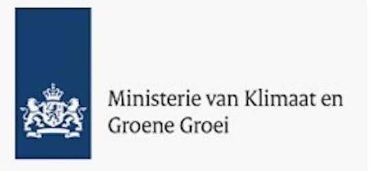 Ministerie van Klimaat en Groene Groei logo