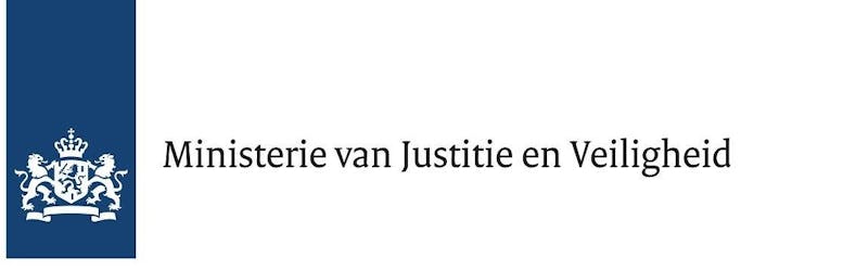 Ministerie van Justitie en Veiligheid logo
